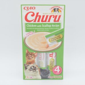 Churu pollo y viera 4 tubos