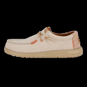 HEY DUDE WALLY COASTLINE JUTE SILVER HD 40952-040-B