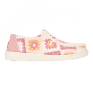 HEY DUDE WENDY COTTAGE CROCHET PETAL PINK HD43109-78W-A