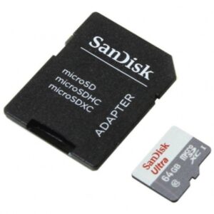 MICRO SD 64 GB 1 ADAP. CLASS 10 SANDISK