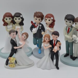 FIGURAS PARA TARTA DE BODA