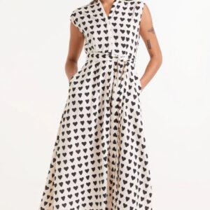 Vestido midi camisero