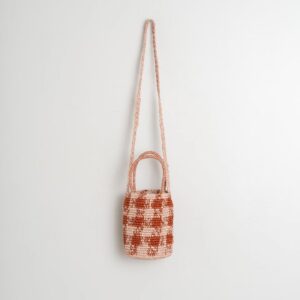 Bolso bombonera rafia