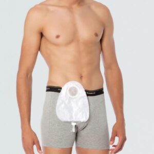 Bóxer Ostomy gris