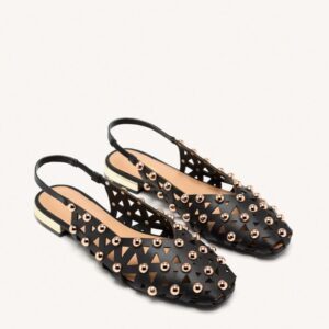 Sandalias Mules Tachas piel Calamus
