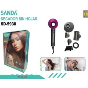 SECADOR DE PELO SIN ASPAS ACCESORIOS INCLUIDOS