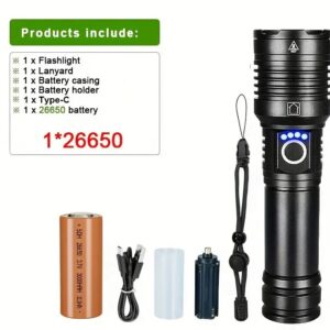 LINTERNA LED RECARGABLE DE ALTA POTENCIA SANDA SD-5627