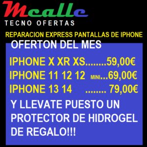 REPARACIÓN EXPRESS PANTALLAS DE IPHONE