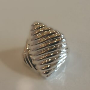 Anillo rectangular plateado Pertegaz
