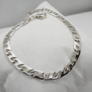 Pulsera chico plata.