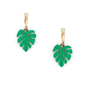Pendientes Monstera Materia Rica