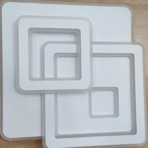 Plafón led modelo scuare 50