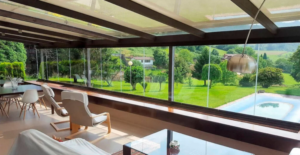 Cortinas de cristal correderas