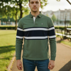 Polo Hombre manga larga