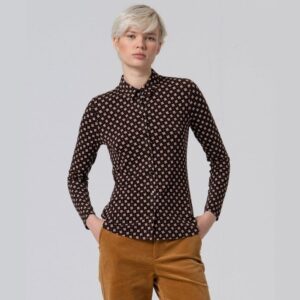 CAMISA VISCOSA ECOVERO ESTAMPADA SURKANA