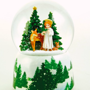 Bola de Nieve Niño Jesús en el Bosque - 80003